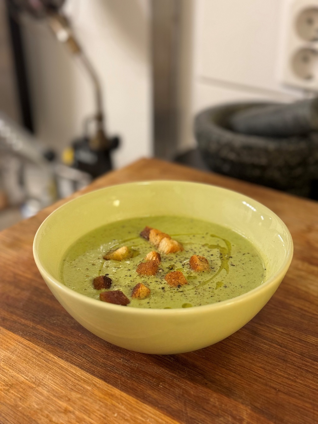 Grön ärtsoppa